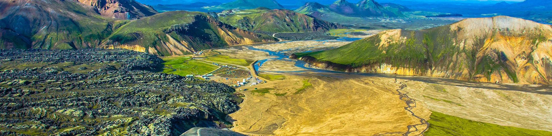 höglandet, landmannalaugar, hekla, island