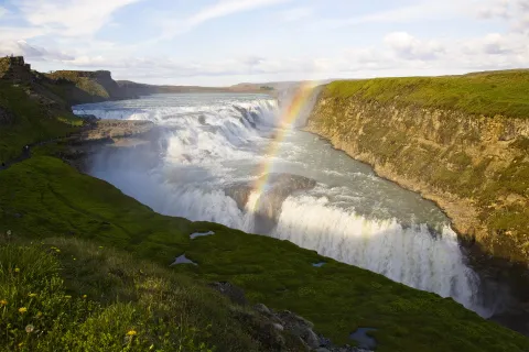 gullfoss, island