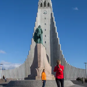 Hallgrimskirkja på Island